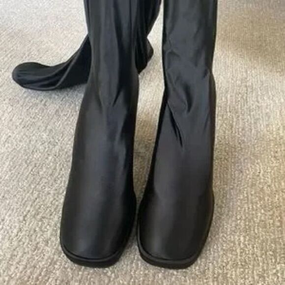 Free People Highest Rise Platform Boot Pants Boots w/ Attached Leggings US 10 - Picture 8 of 14